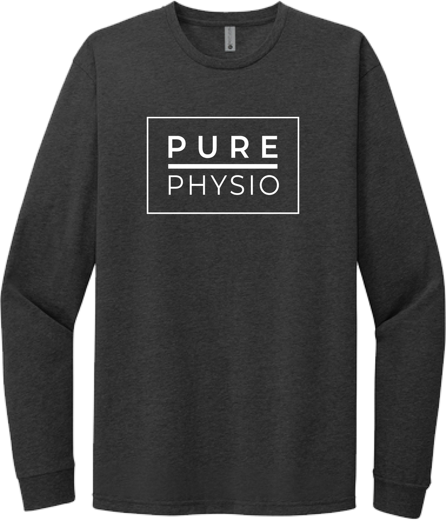 Pure Physio Next Level Apparel Unisex CVC Long Sleeve Tee Shirt PURENL6211
