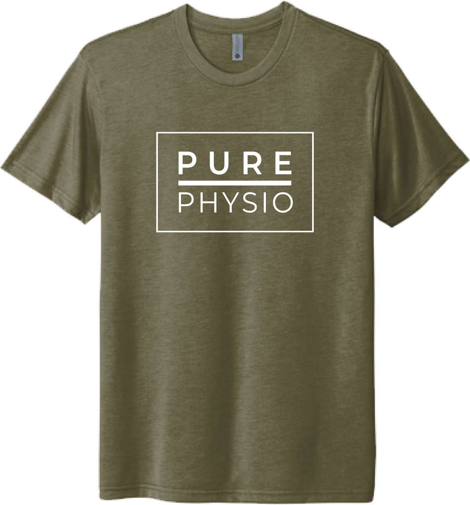 Pure Physio Next Level Apparel Unisex Tri-Blend Tee Shirt PURENL6010